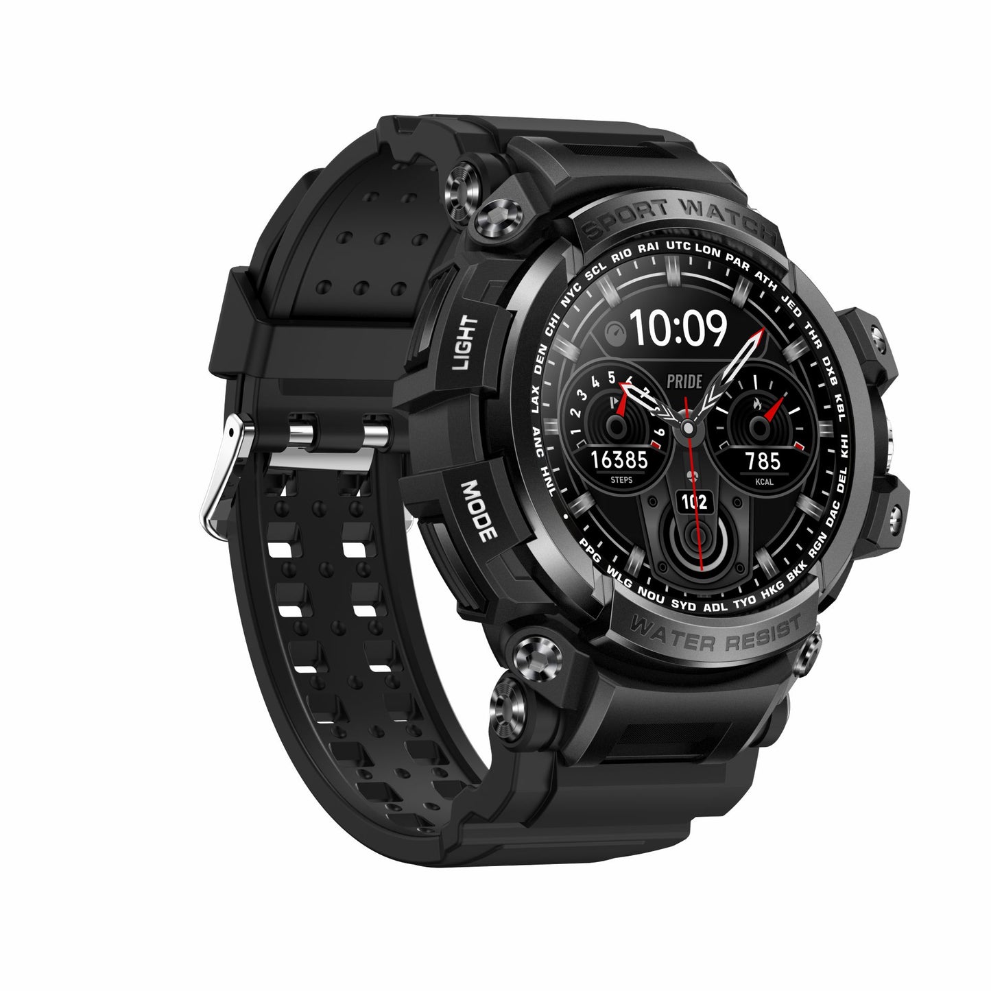 LC16 smartwatch Bluetooth call outdoor three defense heart rate monitoring smart watch